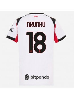 AC Milan Christopher Nkunku #18 Replika Borta Kläder Dam 2025-26 Kortärmad